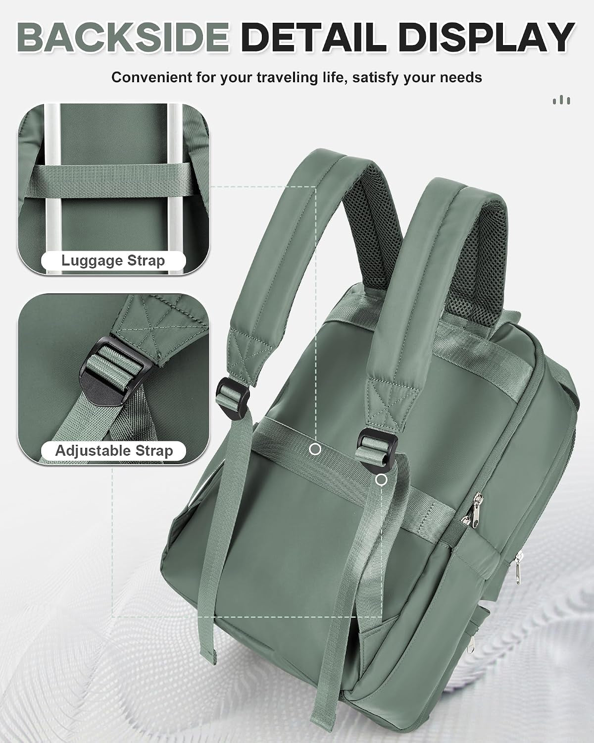 Small Travel Backpack for Women Men Personal Item Travel Bag Carry on Backpack for Travel Carry on Luggage