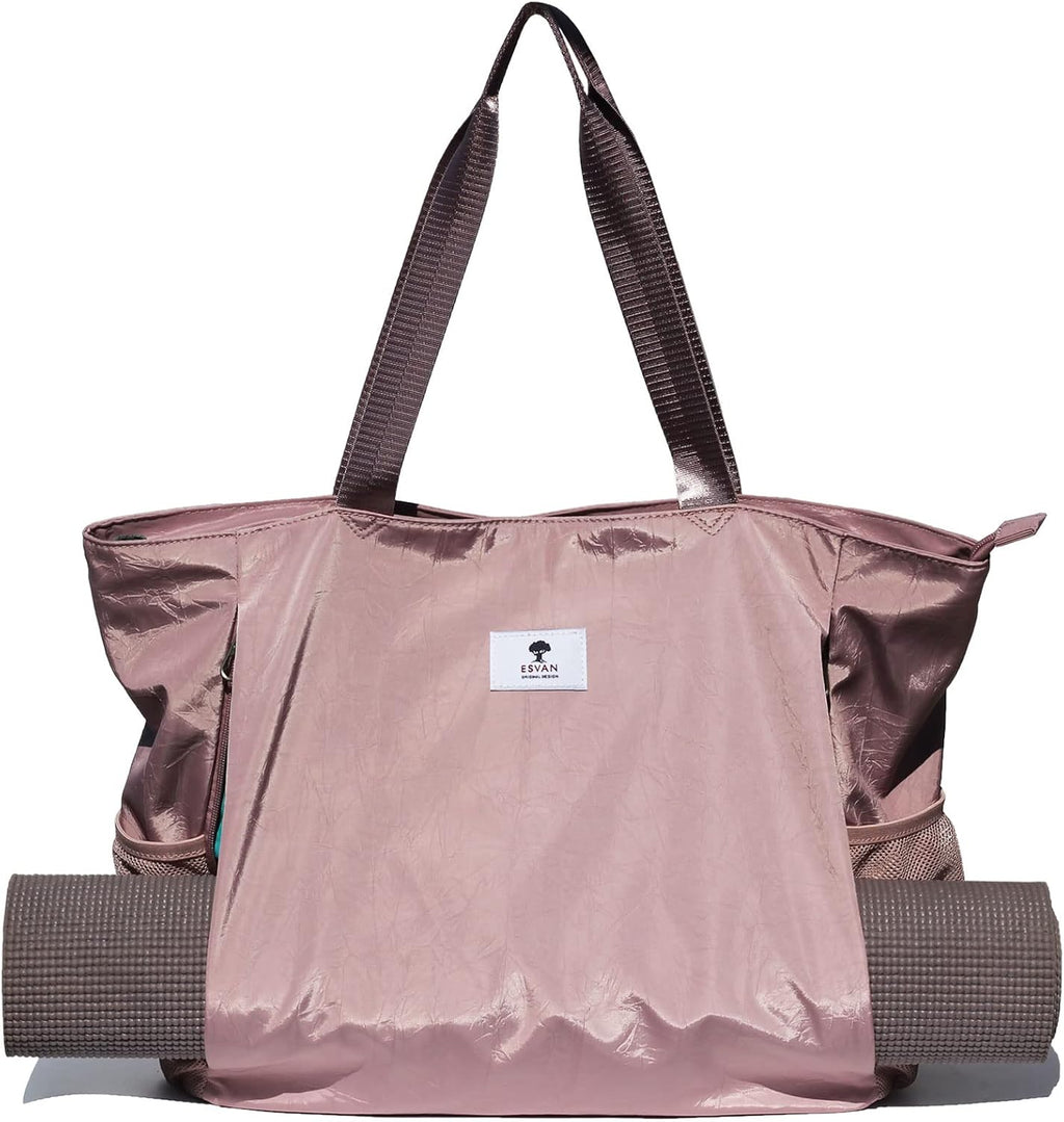 Yoga Mat Bag Yoga Tote Carrier Shoulder Bag Carryall Tote for Office,Yoga,Pilates,Travel,Beach and Gym
