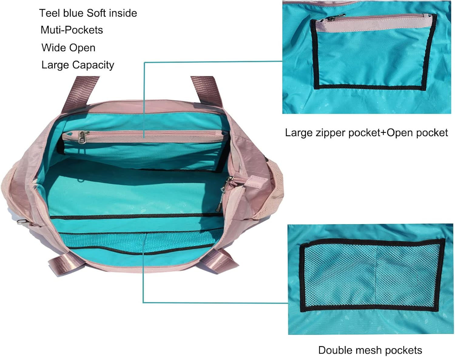 Yoga Mat Bag Yoga Tote Carrier Shoulder Bag Carryall Tote for Office,Yoga,Pilates,Travel,Beach and Gym