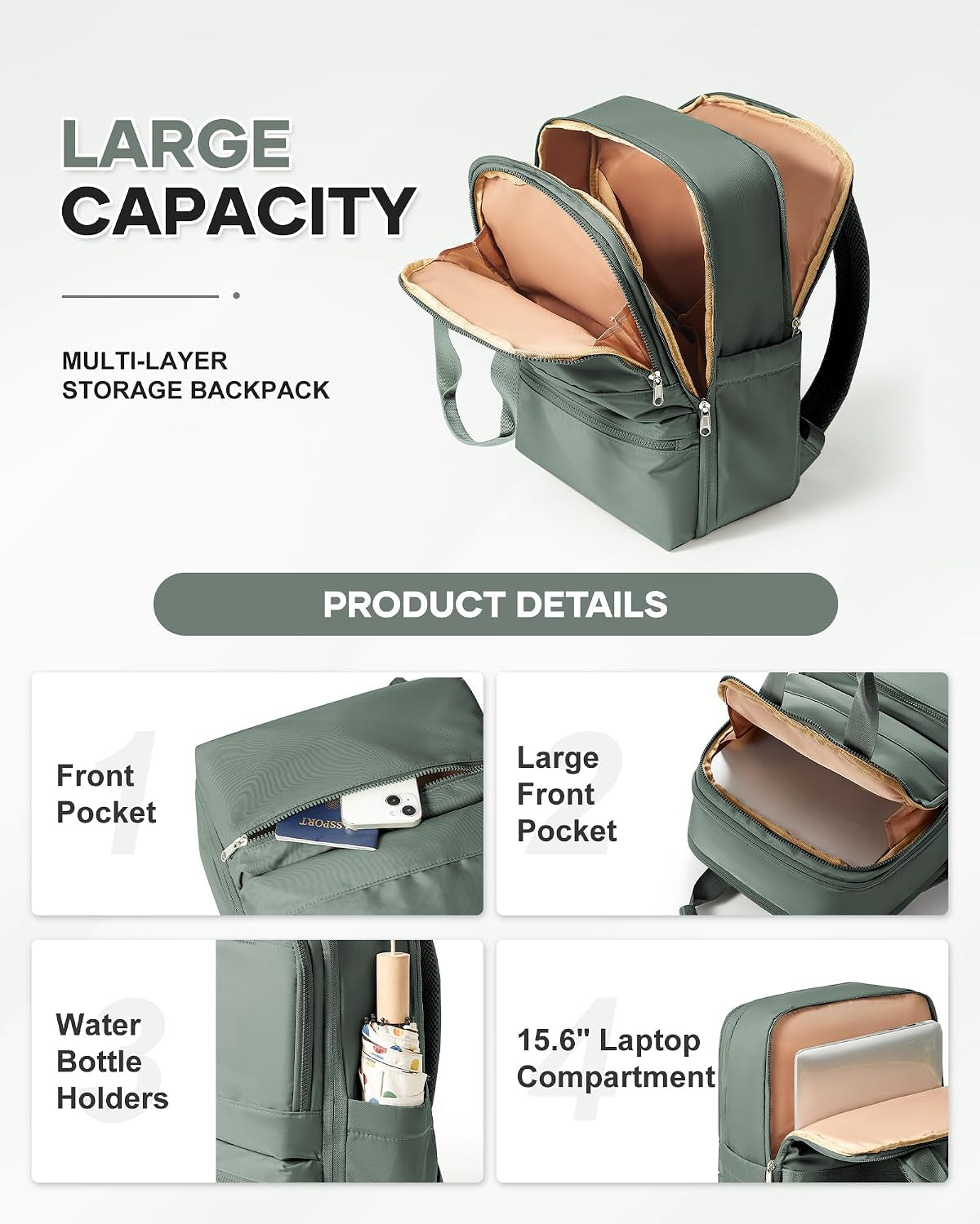 Small Travel Backpack for Women Men Personal Item Travel Bag Carry on Backpack for Travel Carry on Luggage